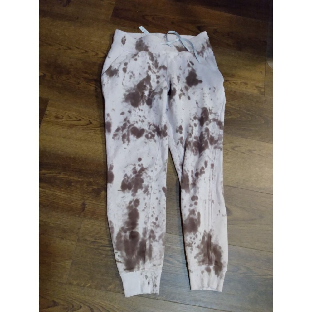 Women's Lululemon Jogger Pants Size 6 Splash Pattern